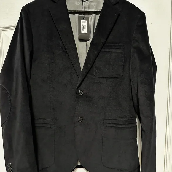 AX armani exchange velvet blazer